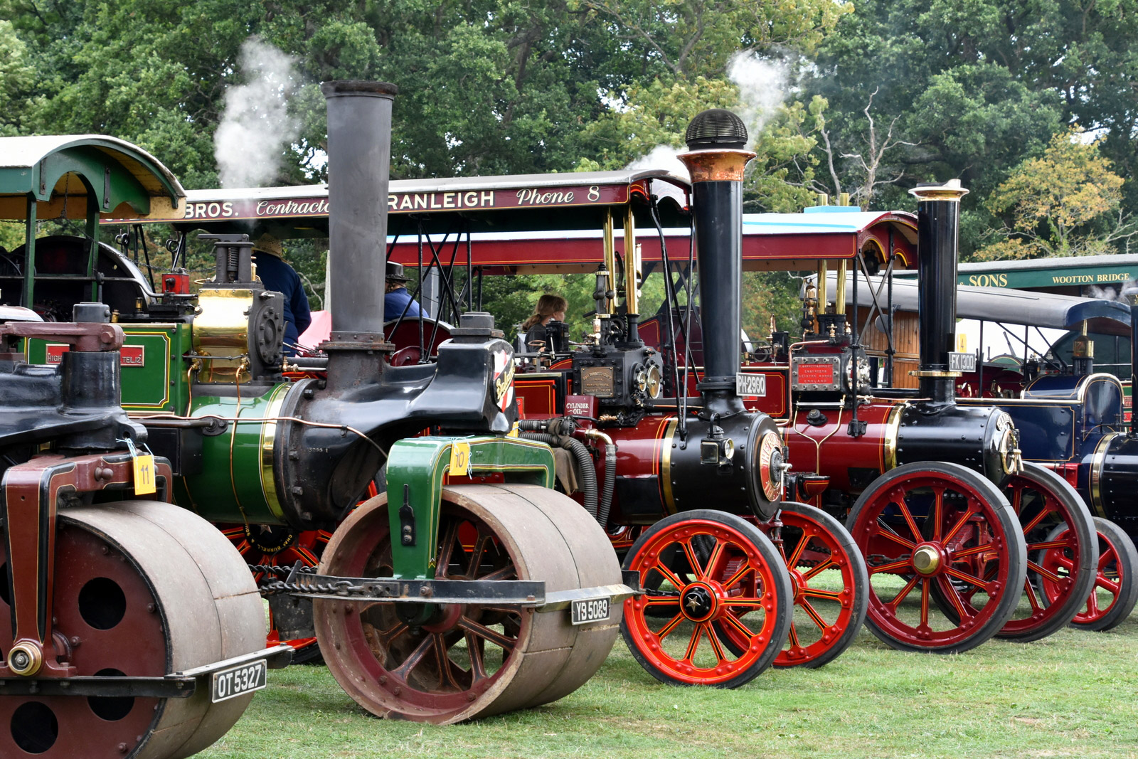 Havenstreet Station, Isle of Wight Steam Show. August 25, 2018